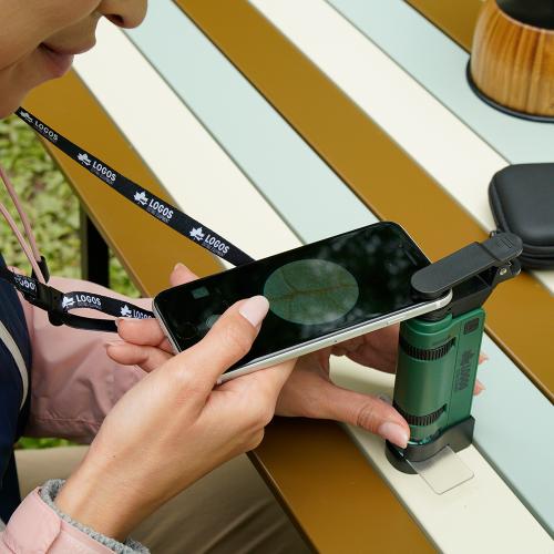 ＜Kenko＞LOGOS ハンディ顕微鏡　スマホアダプター付き