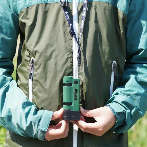 ＜Kenko＞LOGOS ハンディ顕微鏡　スマホアダプター付き