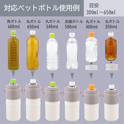＜ベストコ＞持ち運びしやすいペットボトルホルダー