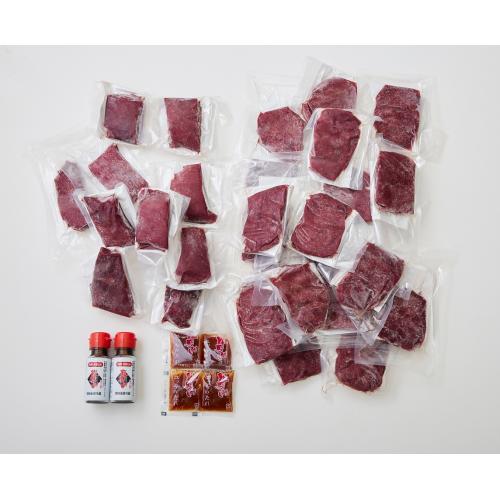 "【菅乃屋】＜国産＞赤身ブロック800g＆ユッケ1