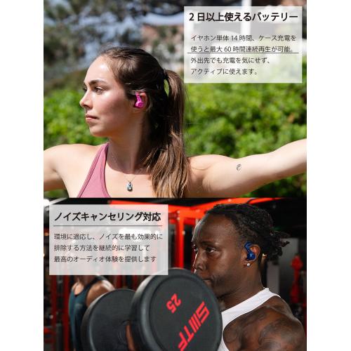 ＜JLab＞ワイヤレスイヤホン  JBuds Sport ANC 4