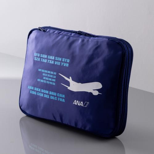 ＜ANAオリジナル＞圧縮ポーチMLセット(国際線ver)
