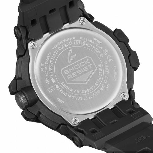 ＜カシオ＞G-SHOCK　GRAVITY MASTER Bluetooth搭載 ソーラーウォッチ GR-B300-1A4JF