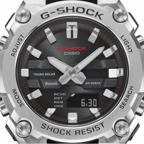 ＜カシオ＞G-SHOCK G-STEEL Bluetooth搭載ソーラーウォッチ GST-B600-1AJF