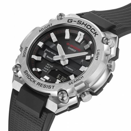 ＜カシオ＞G-SHOCK G-STEEL Bluetooth搭載ソーラーウォッチ GST-B600-1AJF