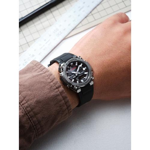 ＜カシオ＞G-SHOCK G-STEEL Bluetooth搭載ソーラーウォッチ GST-B600-1AJF