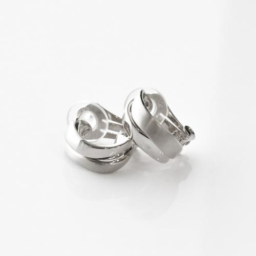 ＜グロッセ＞トレゾア インフィニートメタルイヤリング プラチナ