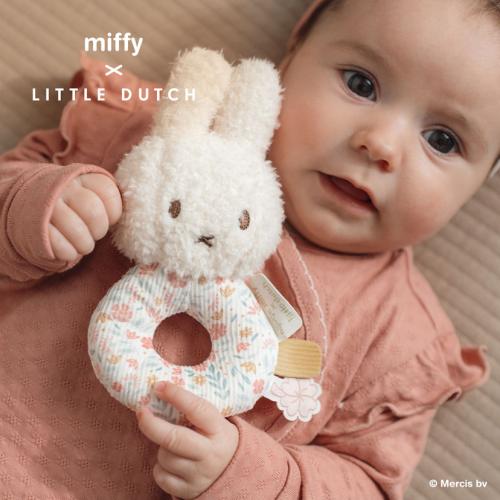 ＜Little Dutch＞miffy x Little Dutch　ベビーラトル