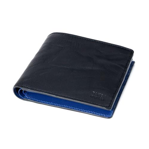 ＜タケオキクチ＞スクイーズシリーズ　ベラ付二つ折り財布小銭入れ無し