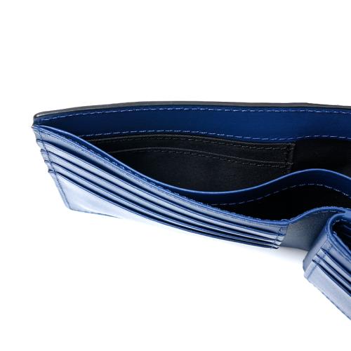 ＜タケオキクチ＞スクイーズシリーズ　ベラ付二つ折り財布小銭入れ無し