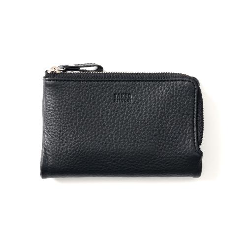 ＜タケオキクチ＞レディングシリーズ　縦型二つ折り財布ファスナー小銭入れ付き