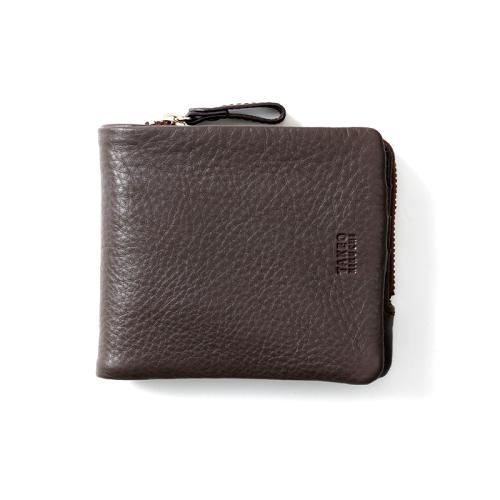 ＜タケオキクチ＞レディングシリーズ　二つ折り財布ファスナー小銭入れ付き