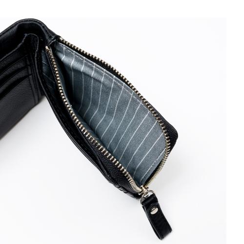 ＜タケオキクチ＞レディングシリーズ　二つ折り財布ファスナー小銭入れ付き