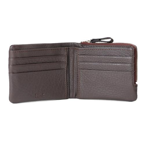 ＜タケオキクチ＞レディングシリーズ　二つ折り財布ファスナー小銭入れ付き