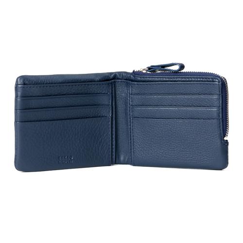 ＜タケオキクチ＞レディングシリーズ　二つ折り財布ファスナー小銭入れ付き