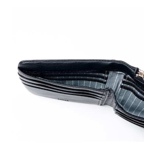 ＜タケオキクチ＞レディングシリーズ　二つ折り財布ファスナー小銭入れ付き