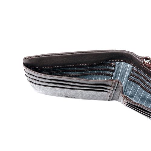 ＜タケオキクチ＞レディングシリーズ　二つ折り財布ファスナー小銭入れ付き