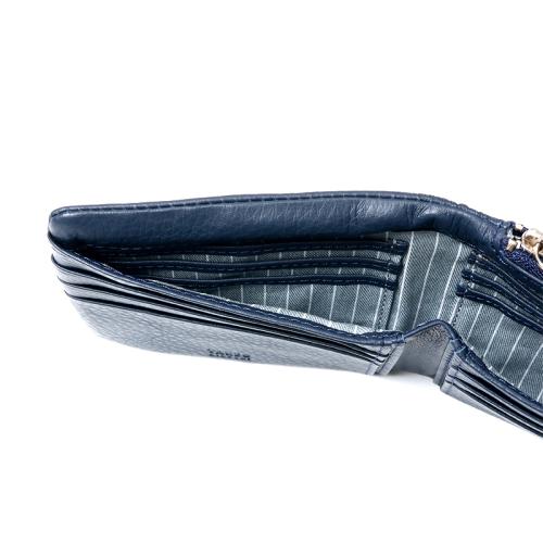 ＜タケオキクチ＞レディングシリーズ　二つ折り財布ファスナー小銭入れ付き