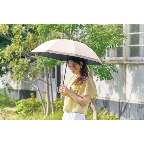 ＜コジット＞遮夏クール晴雨兼用傘ロング