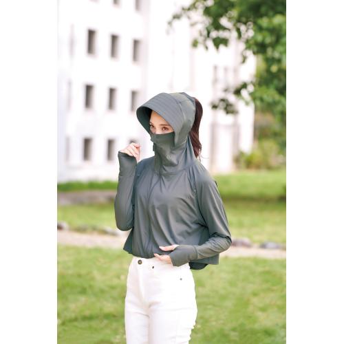 ＜コジット＞サンブロックラボ爽壁フェイスガードUVパーカー