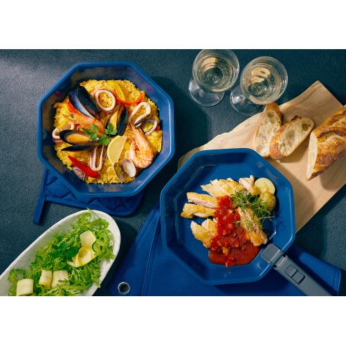 ＜ベストコ＞皿になるフライパン20ＣＭ　4点セット