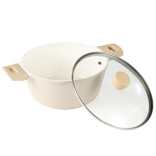 ＜ベストコ＞COSY-ICE セラミック IHキャセロール 24cm