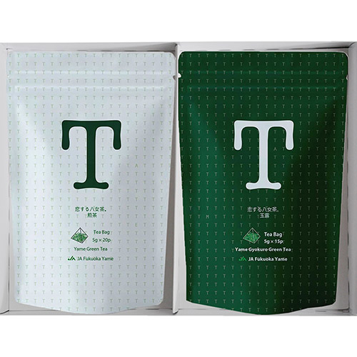 福岡の八女茶ギフトティーバッグセット