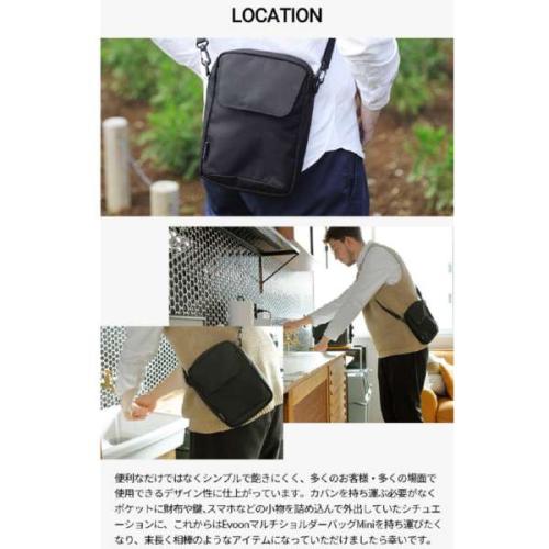 ＜EVOON＞マルチショルダーバッグMini　（エボーン）