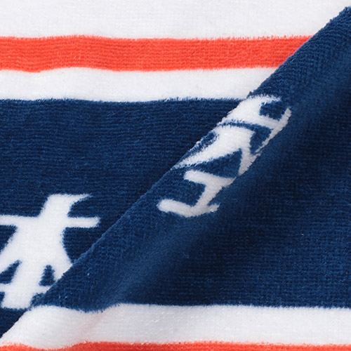 ＜ANAオリジナル＞レトロモチーフ ロングタオル（ネイビー）