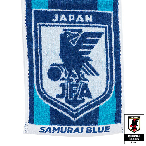 【アンコール販売】サッカー日本代表オフィシャルライセンスグッズ　「マフラータオル」(ブルー)