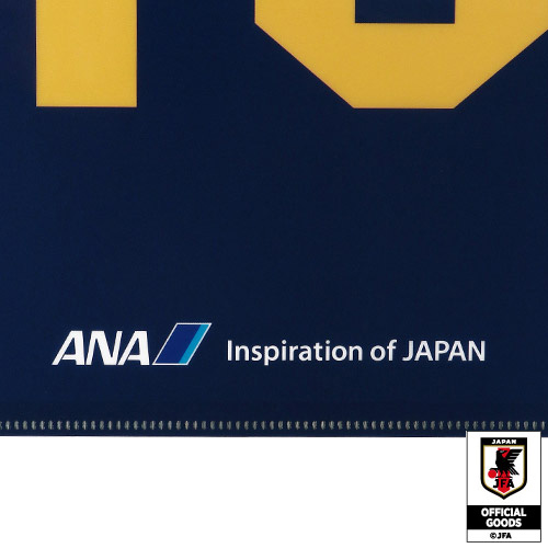 【アンコール販売】サッカー日本代表オフィシャルライセンスグッズ　「クリアファイル」（7枚組）