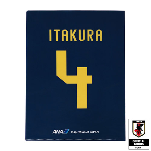【アンコール販売】サッカー日本代表オフィシャルライセンスグッズ　「クリアファイル」（7枚組）
