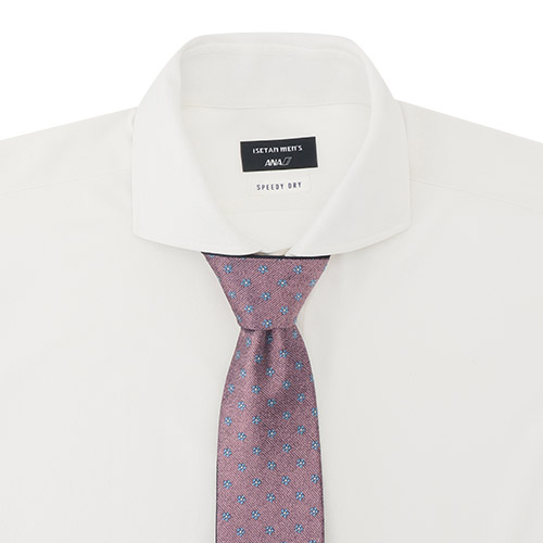 ＜ISETAN MEN’S×ANA＞2WAYネクタイ（ネイビー×ピンク）