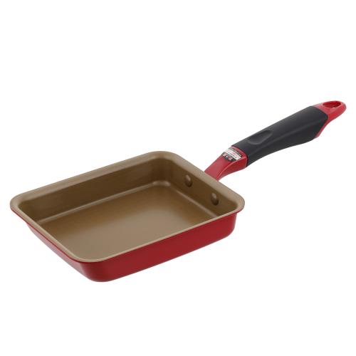 ＜ベストコ＞プレミアムスピンコートIHエッグパン13×18cm