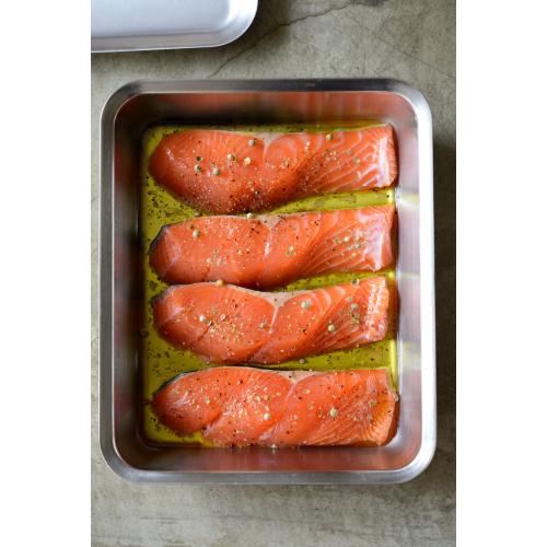 ＜ラバーゼ＞ステンレス角バット21cm