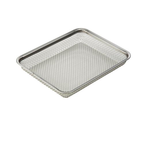 ＜ラバーゼ＞ステンレス角ざる21cm