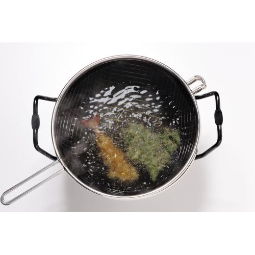 ＜ラバーゼ＞鉄揚げ鍋22cmセット