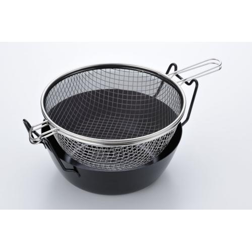 ＜ラバーゼ＞鉄揚げ鍋28cmセット