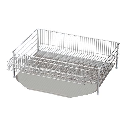 ＜ラバーゼ＞水切りかご大(縦置タイプ)3点セット