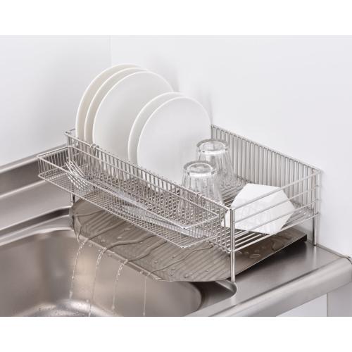 ＜ラバーゼ＞水切りかごスリム3点セット