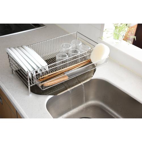 ＜ラバーゼ＞水切りかごスリム3点セット
