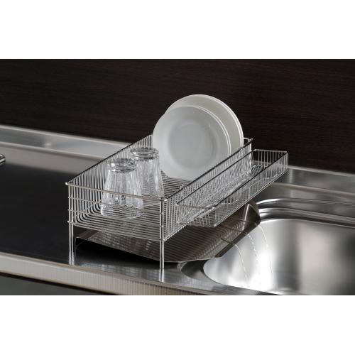 ＜ラバーゼ＞水切りかごスリム3点セット