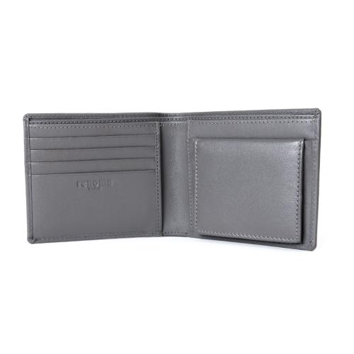 ＜renoma＞マルゴーシリーズ　二つ折り財布BOX型小銭入れ付き