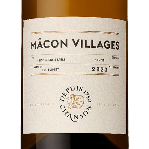 【送料当社負担】冷やしておいしい ブルゴーニュ老舗生産者”シャンソン”の果実味豊かな白ワイン3本セット