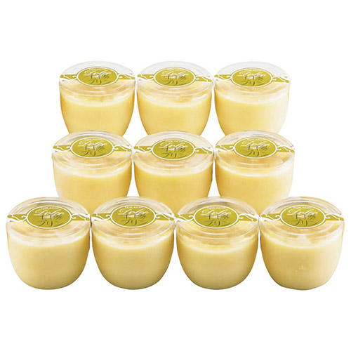 ＜十勝橋本牧場＞なめらかプリン　１０個