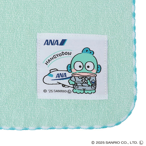 ANA×SRC(サンリオキャラクターズ)織りネームタオルハンカチ