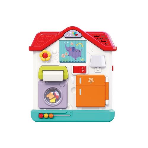 ＜Hola Toys＞あけて回してひっぱってワクワク手あそびハウス