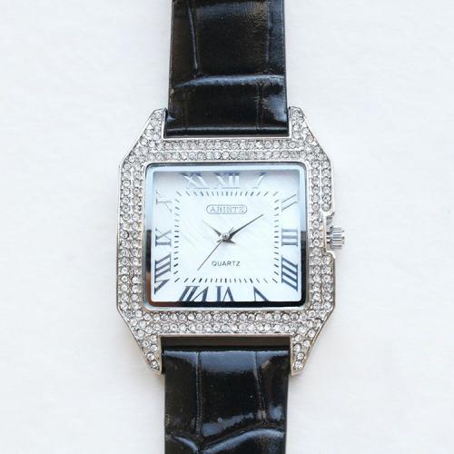 ＜アビステ＞スクエアフェイスベルト時計/9230002