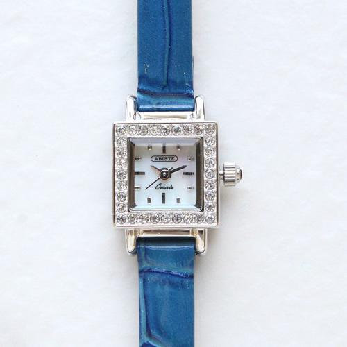 ＜アビステ＞スクエアフェイスベルト時計/9230006