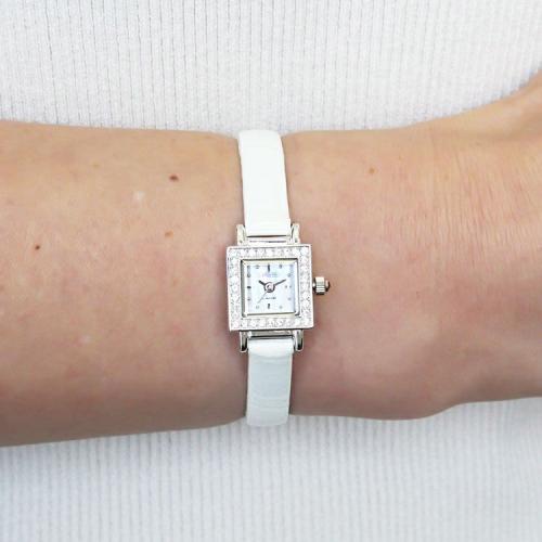 ＜アビステ＞スクエアフェイスベルト時計/9230006